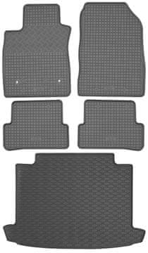 Renault Clio IV Karavan od 03.2013.-02.2022. SET - gumeni tepisi za automobil + tepih za prtljažnik