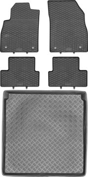 Opel Astra IV J karavan od 2009-2015. set - gumeni podmetači za automobil + prostirka za prtljažnik