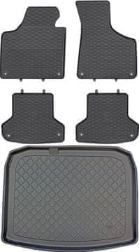 Audi A3 8P Hatchback od 05.2003.-07.2012. SET - gumene autotepihe + prostirka za prtljažnik