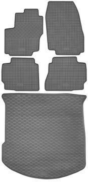 Ford Mondeo IV karavan od 09.2007-12.2014. SET - gumeni podmeta za automobil + prtljažna prostirka