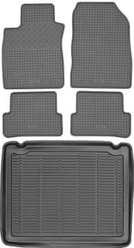 Renault Clio III karavan od 2006-2012. komplet - gumene podnice za automobil i tepih za prtljažnik