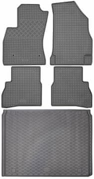 Opel Combo D VAN 2012.-2017. Set - samochodni gumirani podovi i mata za prtljažnik