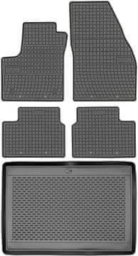 Opel Meriva B II Minivan od 2010-2017. Set – gumeni podmetači za automobil + tepih za prtljažnik