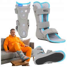 Orteza skočnog zgloba i stopala stabilizator tipa walker, ortopedska cipela FIT4MED, lijeva, M