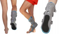 Orteza skočnog zgloba i stopala stabilizator tipa walker, ortopedska cipela FIT4MED, lijeva, M