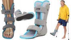 Orteza skočnog zgloba i stopala stabilizator tipa walker, ortopedska cipela FIT4MED, lijeva, M
