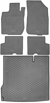 Dacia Duster SUV od 2010. do 12.2017. Set - gumene prostirke za automobil + mata za prtljažnik