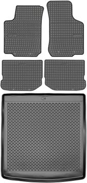 Skoda Octavia I Kombi od 1997-2010. Set - gumeni podmetači za automobil + tepih za prtljažnik