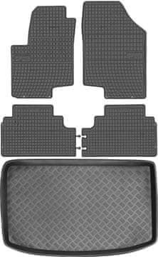 Kia Venga Minivan od 2009-2017. komplet - gumeni podmetači za automobil + tepih za prtljažnik