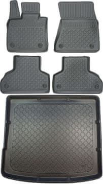 BMW X6 E71 SUV od 06.2008-10.2014. Set — podnice za automobil i prostirka za prtljažnik