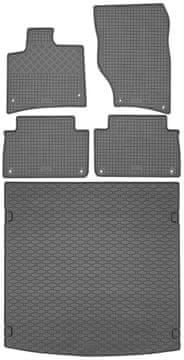 Audi Q7 SUV od 03.2006-05.2015. Set - gumene podloge za automobil + tepih za prtljažnik