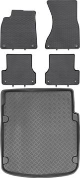 Set gumiranih tepiha za Audi A7 I Sportback od 2010-2017 plus tepih za prtljažnik