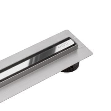 Slim&Low ProLine Mirror Silver linearni odvod 70 cm, krom zrcalni