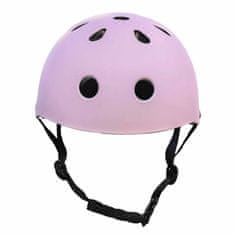 Northix Dječja biciklistička kaciga, podesiva stražnja LED lampica, M 55-58 cm