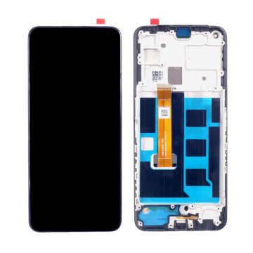 Zaslon LCD + ekran osjetljiv na dodir REALME 7 5G RMX2111 (regenerirani) okvir crni