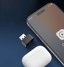 Bežični adapter Ottocast Mini Cube CarPlay i Android Auto, crni