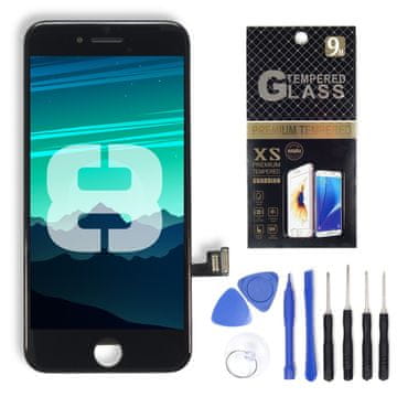 LCD ekran zaslon na dodir digitizer za iPhone 8 bijela