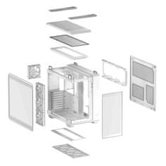 ASUS Obudowa Asus TUF GAMING GT502 HORIZON TG ARGB bijela