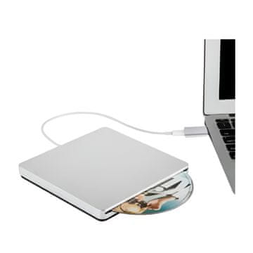 Prijenosni cd/dvd pogon za mac/windows/linux, usb-c