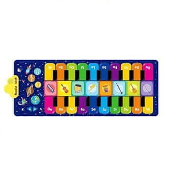 Northix Interaktivna dječja plesna podloga, 8 instrumenata, 10 melodija