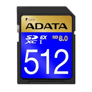 AData ADATA Premier Extreme SD8.0 SDXC 512GB klasa 10