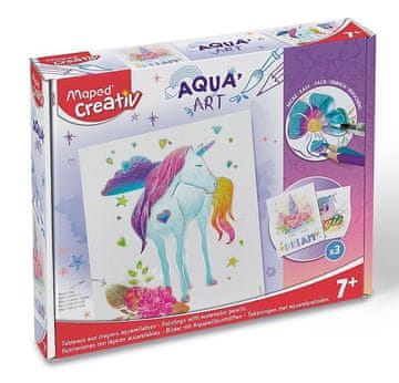 Maped Creativ aqua art. Akvarel slike motiv jednorog