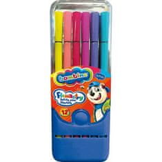 BAMBINO Flamastri u plastičnoj kutiji BAMBINO, 12 boja