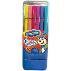 BAMBINO Flamastri u plastičnoj kutiji BAMBINO, 12 boja