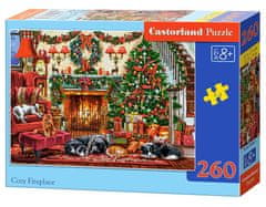 Castor Puzzle 260 elemenata. Ugodan kamin