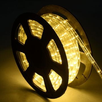 Costway LED svjetlosna cijev 20m 720 žaruljica 230V bež