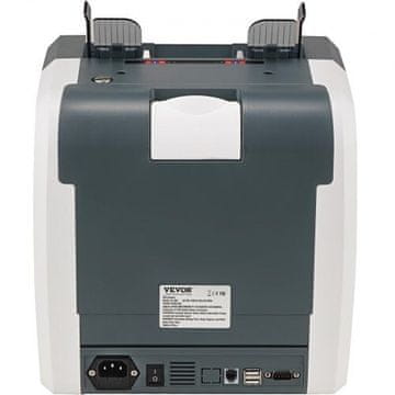 VEVOR Brojač novca AL-955 282x277x326 mm