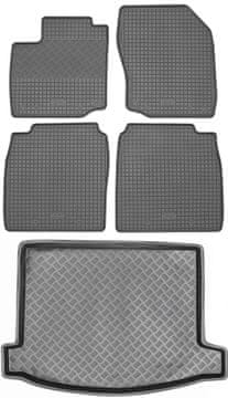 Honda Civic IX Hatchback od 2006. do 2016. SET - gumene autotepihe + prostirka za prtljažnik
