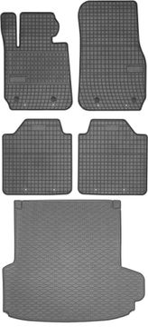 BMW 3 F34 GT Liftback od 06.2013.-09.2020. SET - gumene autotepihe + prostirka za prtljažnik