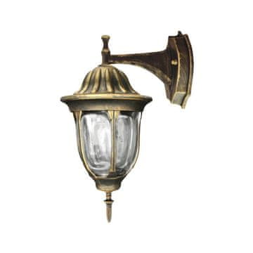 GO! Retro vrtna zidna svjetiljka Florence E27 IP43 patina