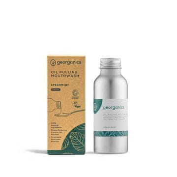 Georganics Prirodno ulje za ispiranje usta s okusom metvice 100 ml