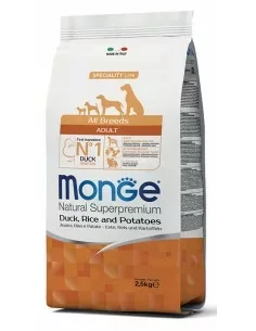 Monge monoproteinska patka s rižom i krumpirom 2,5 kg