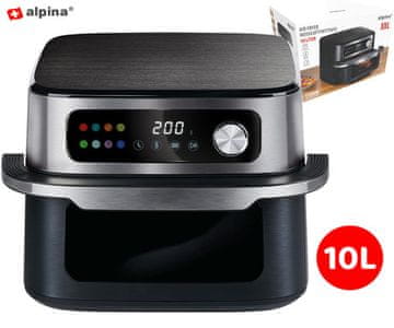 Alpina XXL friteza na vrući zrak, 10L, 1700 W