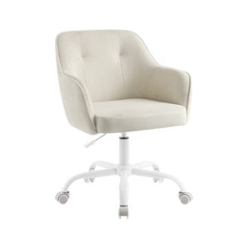 Songmics Uredska stolica 64x64x80-90 cm bež