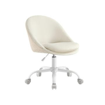 Songmics Uredska stolica 60x60x80-90 cm Bijela