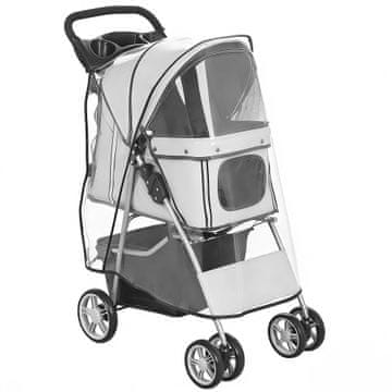 Homestar Dječja kolica za kućne ljubimce 77x44x102 cm Siva
