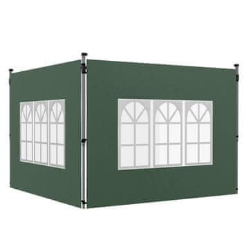 Homestar Set bočnih panela za paviljon 2 komada 295x195 cm zelena