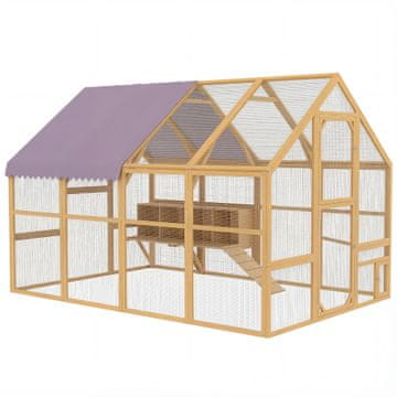Homestar Pilićnjak 4 gnijezda 280x185,5x188 cm Žuta