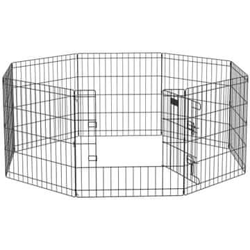 Homestar Igraonica za kućne ljubimce 61x61 cm Crna