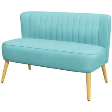Homestar Dvosjed sofa 117x56.5x77 cm zelena