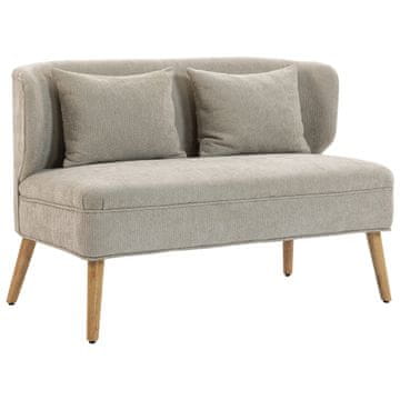 Homestar dvosjedna sofa 117x65x78.5 cm bež