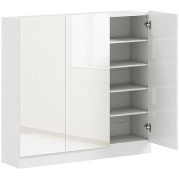 Homestar Ormarić za cipele 106,4x34x108,5 cm Bijeli