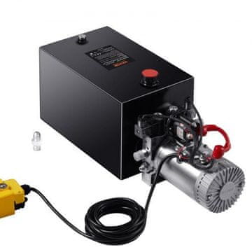 VEVOR Hidraulična pumpa dvostrukog djelovanja, pogonska jedinica, 595x212x243 mm, 12V, za skladištenje