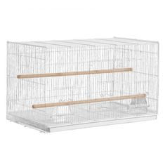 VEVOR Kavez za ptice 76x46x45.5 cm Bijeli