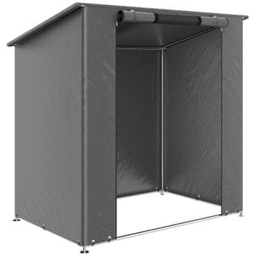 Homestar Šator Garaža 187x120x204 cm Tamno Siva