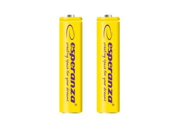 Northix Esperanza punjive baterije Ni-Mh Aaa 1000Mah 2 kom. žute